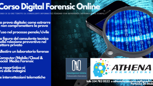 Corso Digital Forensic