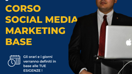 Corso online social media marketing